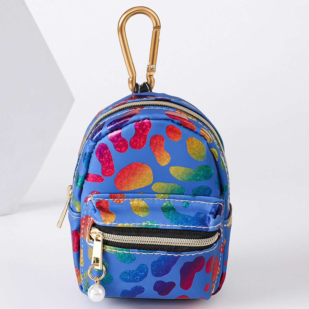 Venta al por mayor Llaveros De Tela De Monedero De Leopardo Manchado