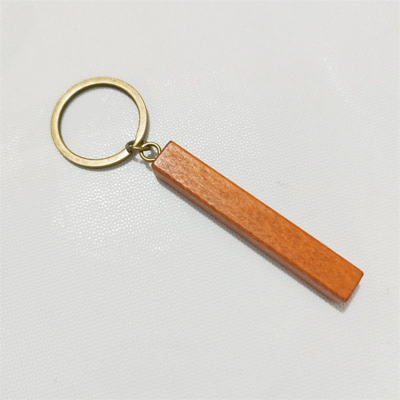 Wholesale Beech Blank Key Chains