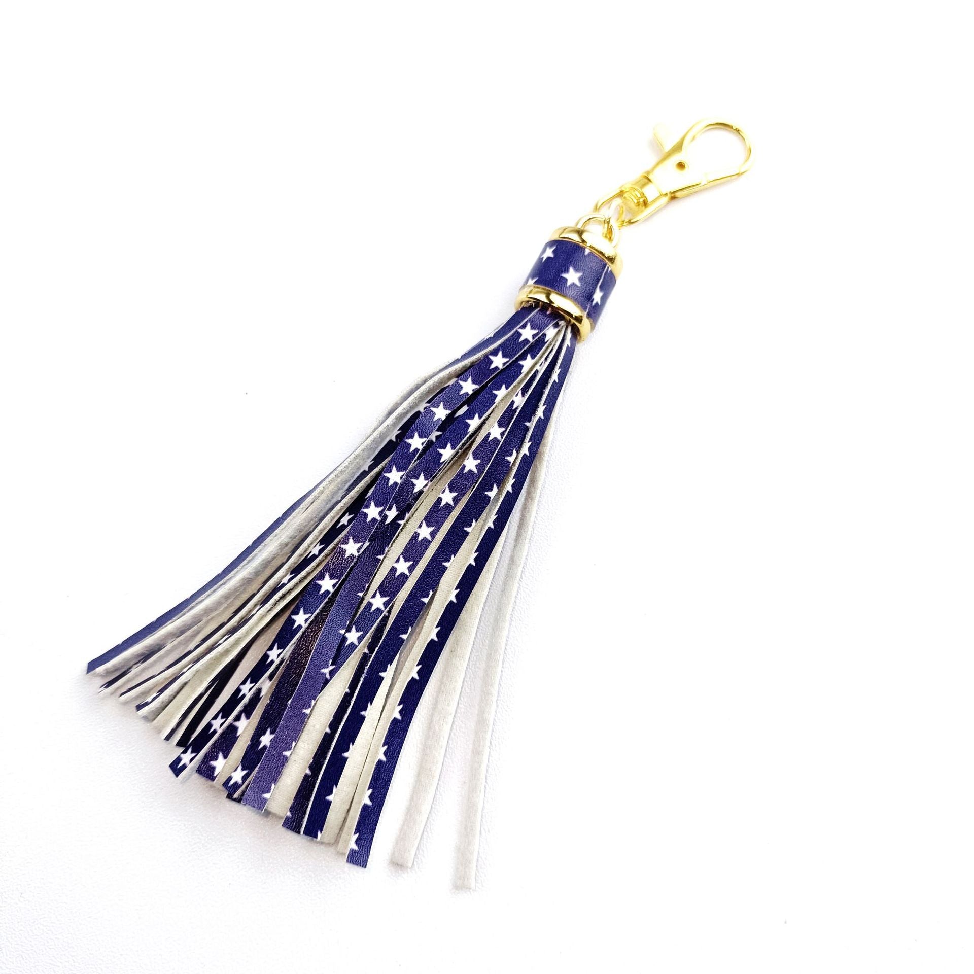Wholesale Pu Leather Tassel Pendant Keychain