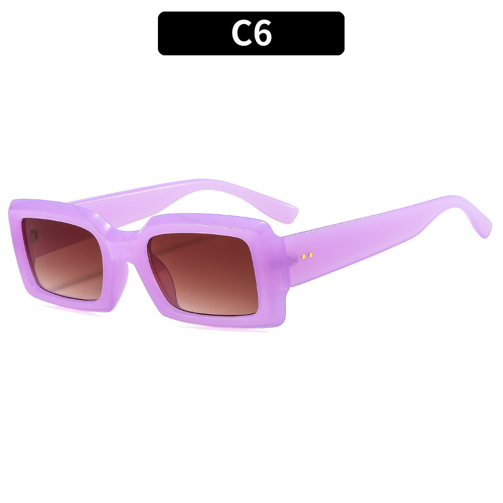 Wholesale Jelly Color Hot Girl AC Sunglasses