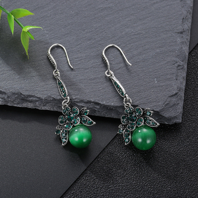 Pendientes De Aleación De Forma De Flor Creativa al por mayor