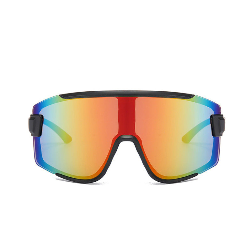 Wholesale Big Frame Colorful Riding Men's and Women's Same Sunglasses
