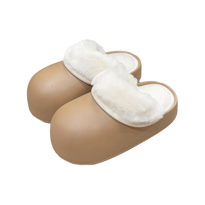 Wholesale Removable Waterproof Autumn and Winter Warm Cotton Slippers