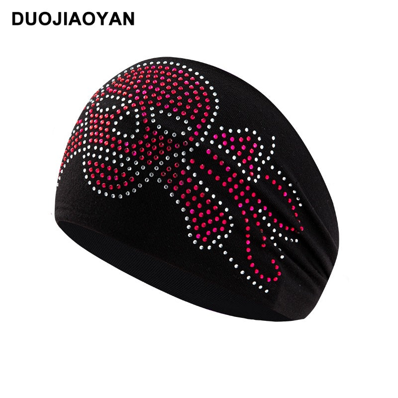 Diadema elástica de tela de diadema de taladro caliente al por mayor