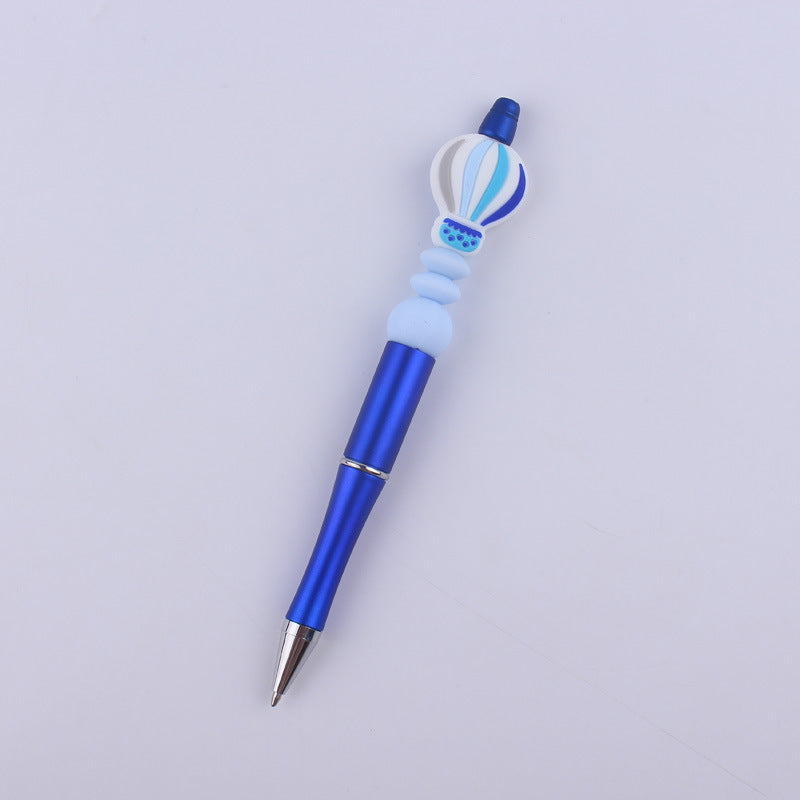 Wholesale Beadable Pens Hot Air Balloon Beads Plastic Ballpoint Pen
