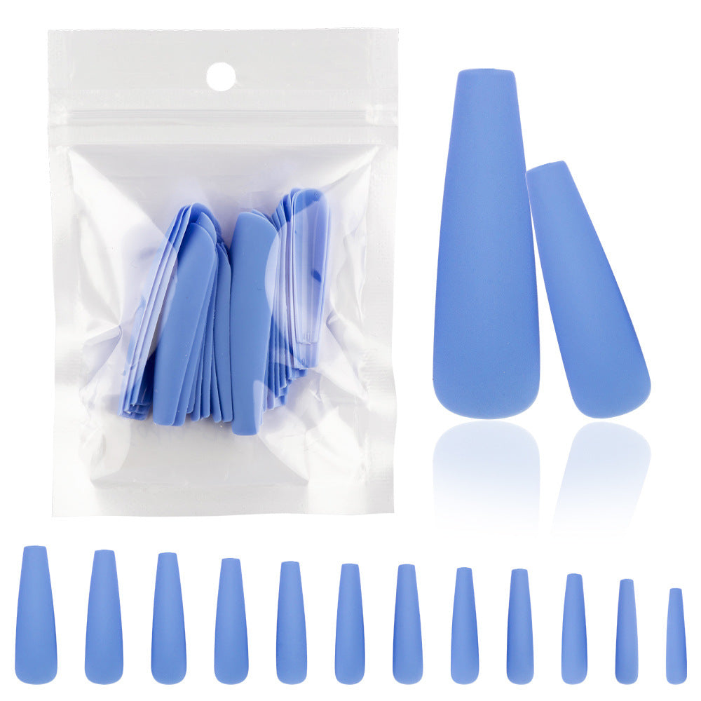 Pegatinas De Uñas De Plástico Extendido Mate al por mayor