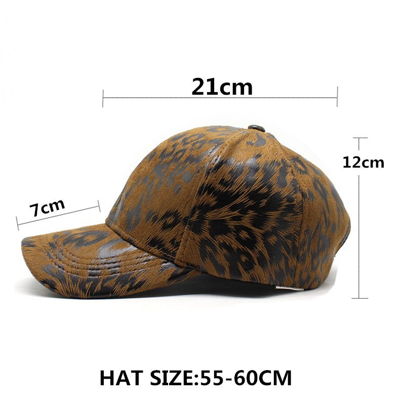 Wholesale Cotton Leopard Baseball Cap