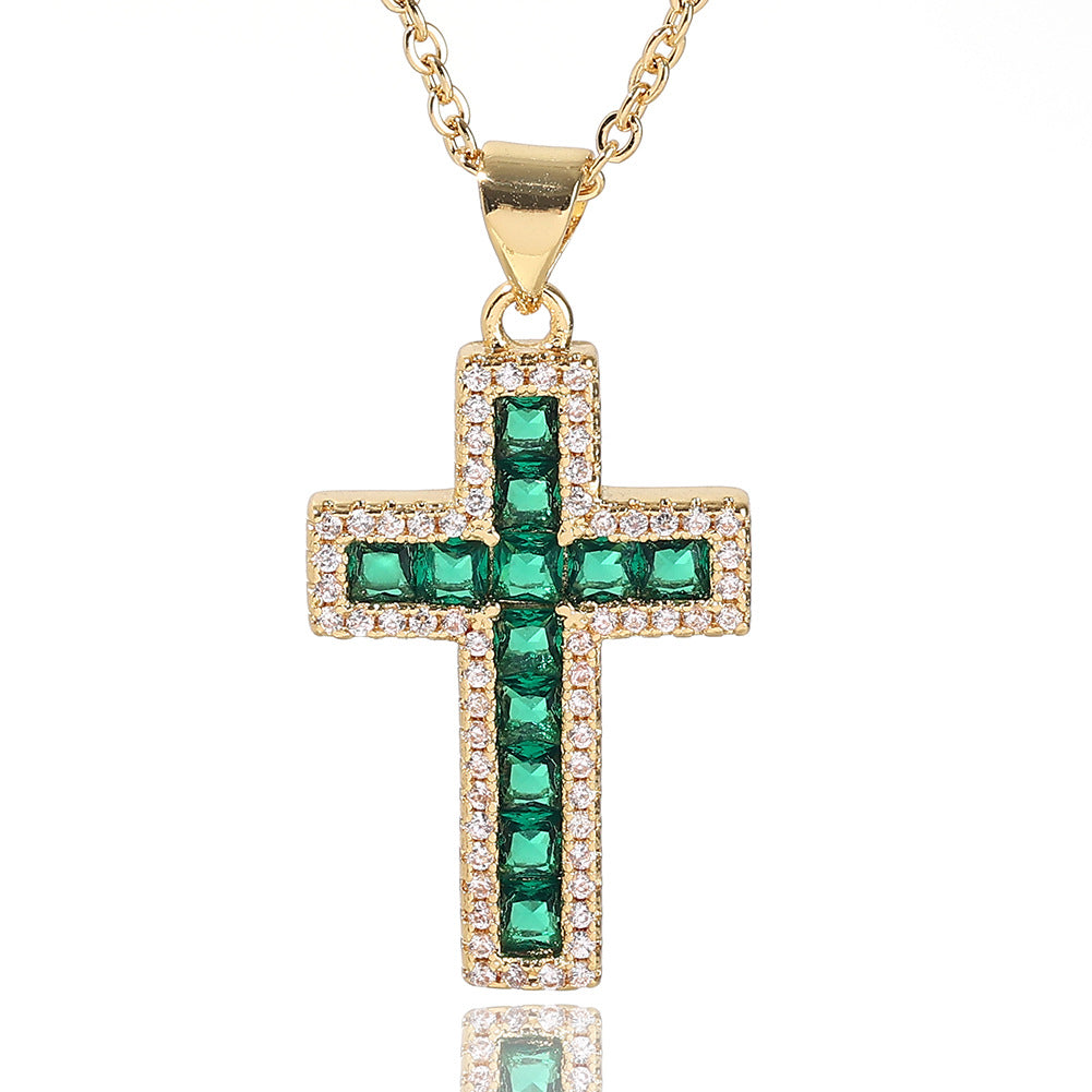 Wholesale Copper Cross Pendant Necklace