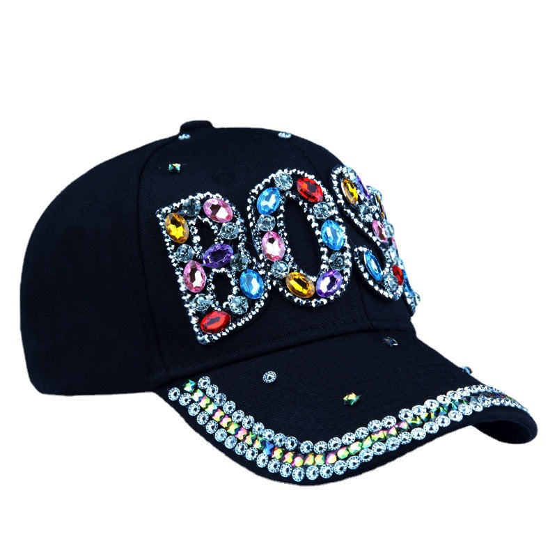 Capilla de béisbol de diamantes de letra de algodón al por mayor