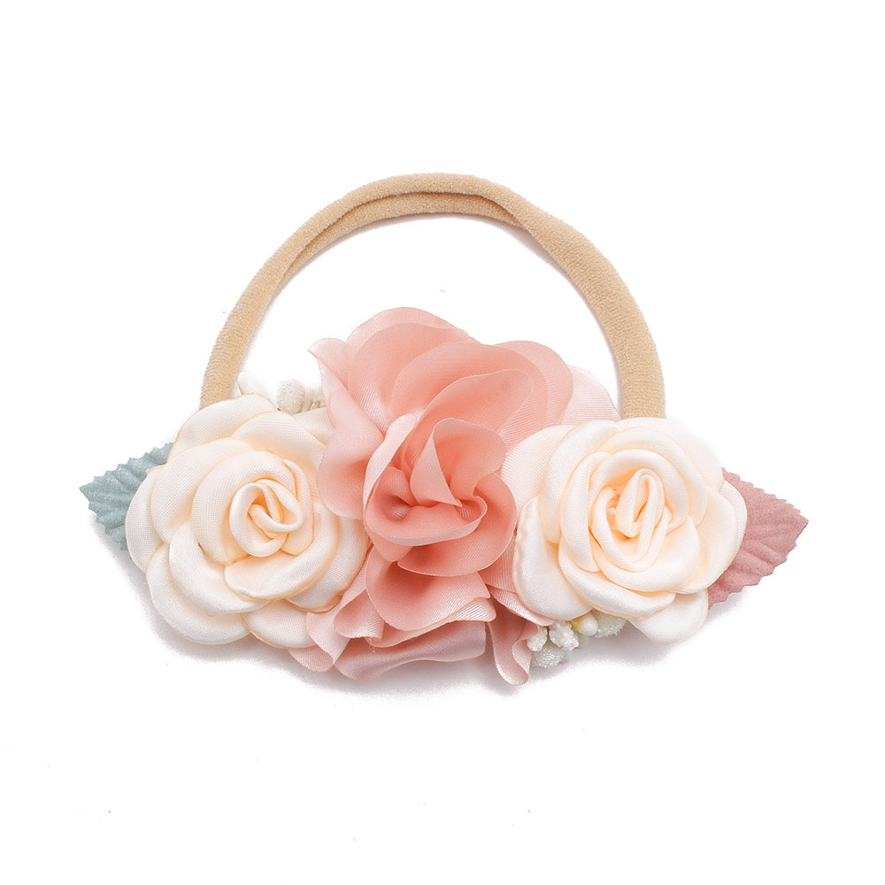 Wholesale Baby Princess Head Flower Headwear
