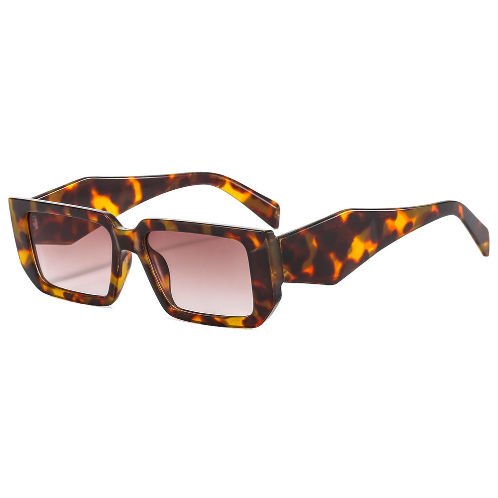 Wholesale Square Wide Leg Small Frame PC Sunglasses