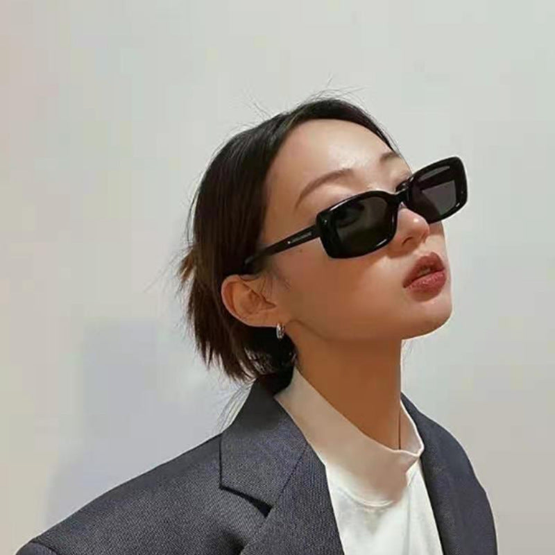 Venta al por mayor Gafas de sol de PC con marco cuadrado