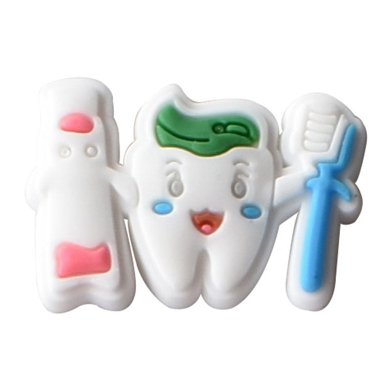 Wholesale 100 PCS PVC Cartoon Doctor Nurse DIY Shoe Buckle