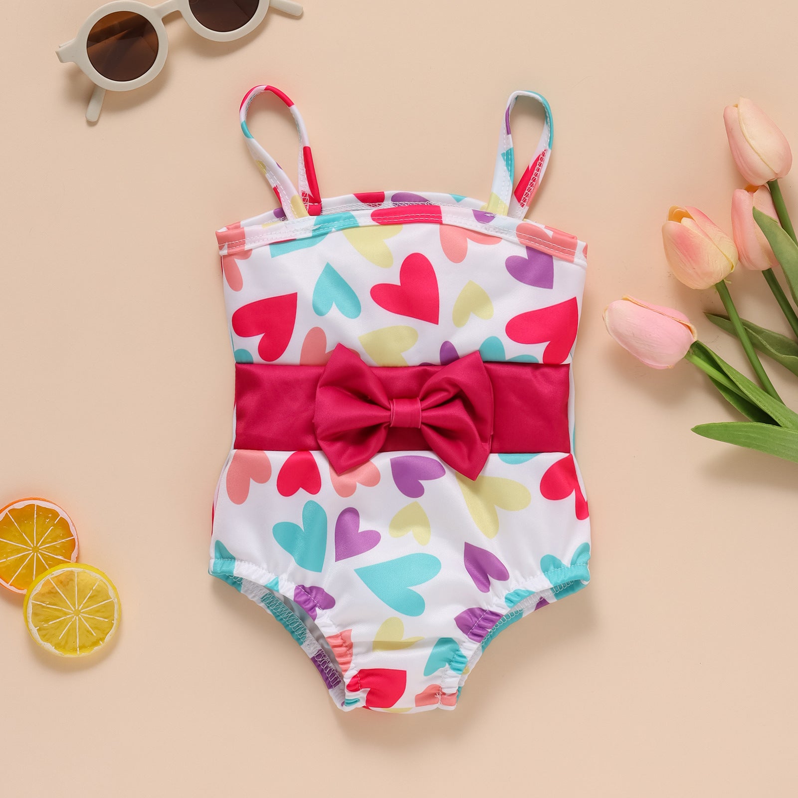 Wholesale Baby Love Swimwear Polyester Baby Clothes