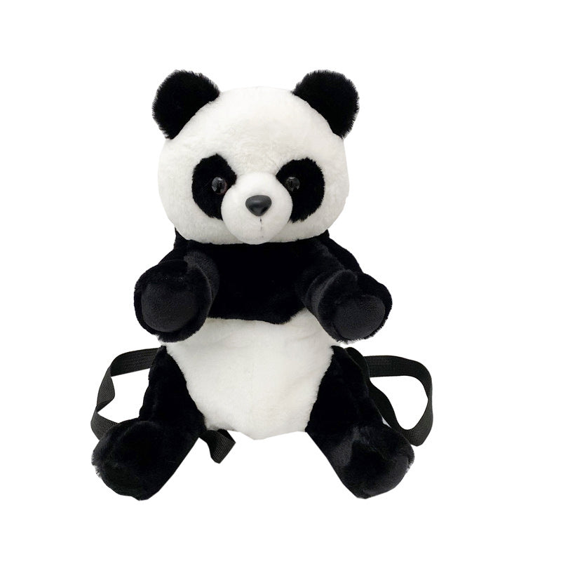 Wholesale Cartoon Plush Cute Panda Backpack