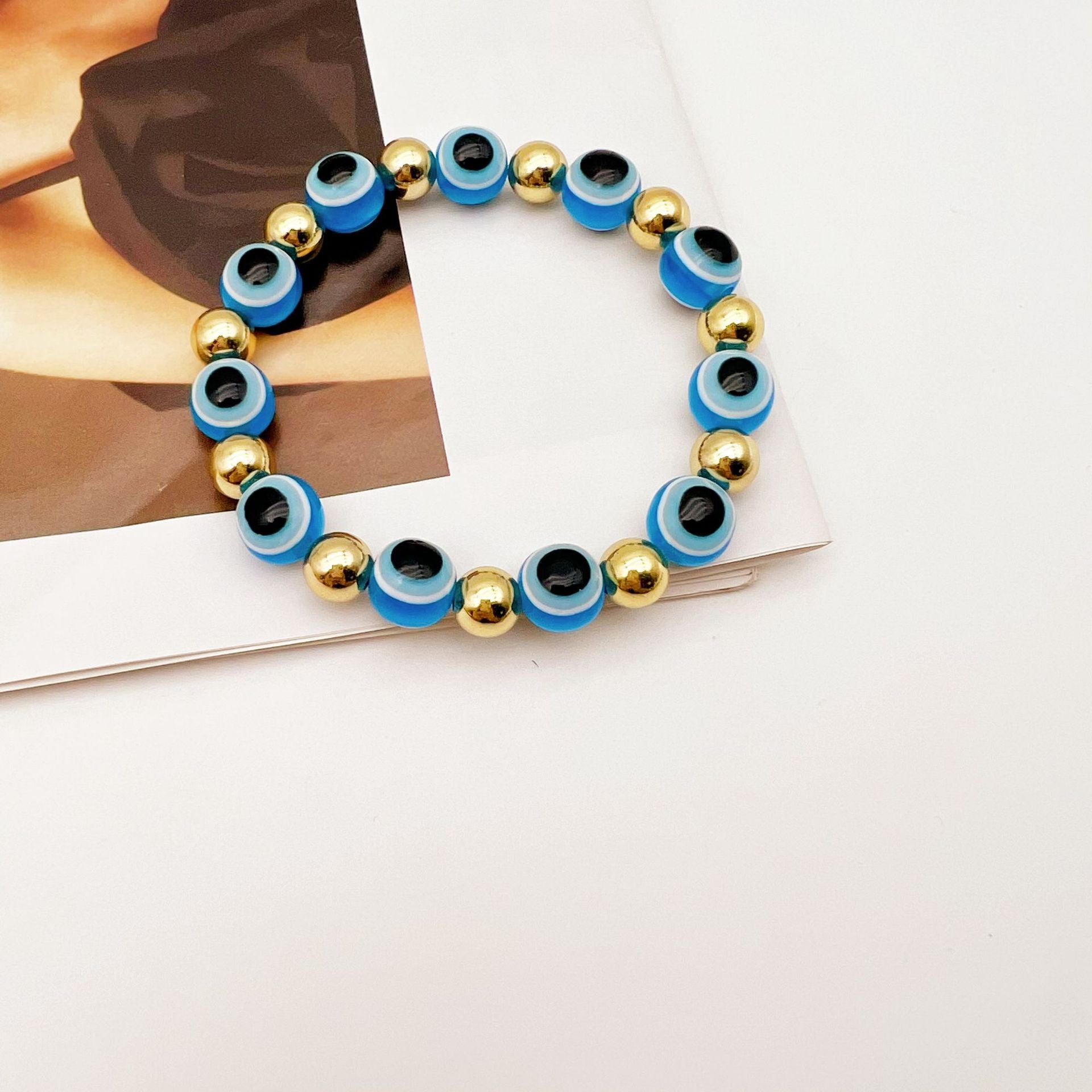 Pulseras Con Cuentas De Ojo De Diablo al por mayor