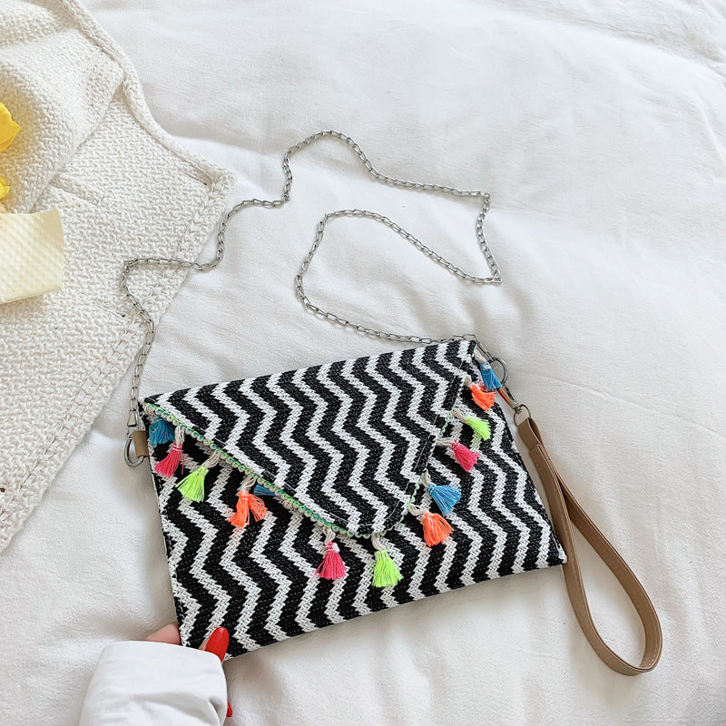 Venta al por mayor Carteras De Borla De Paja