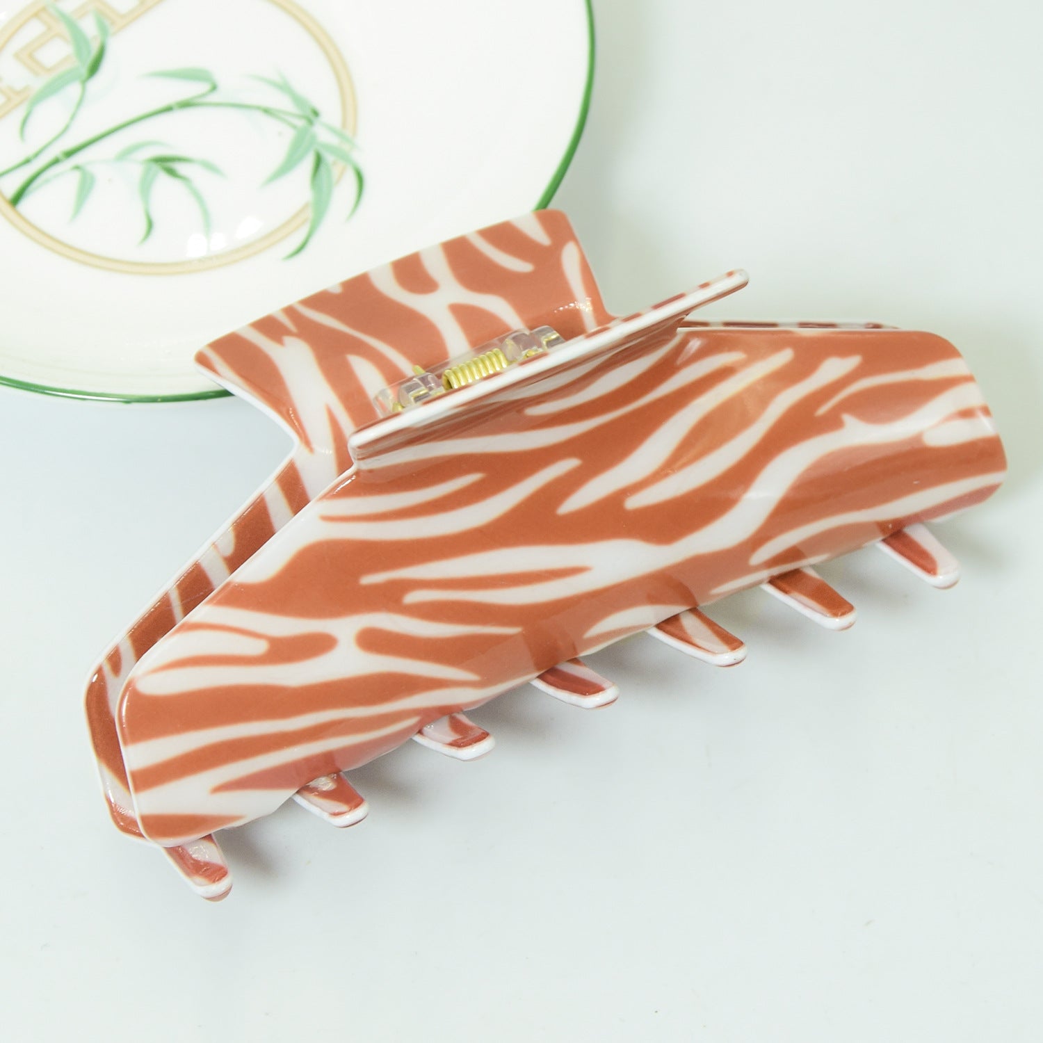 Wholesale Large Size Zebra Hair Clips
