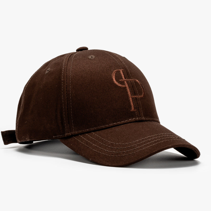 Wholesale Hard Top Letter Embroidered Cotton Caps