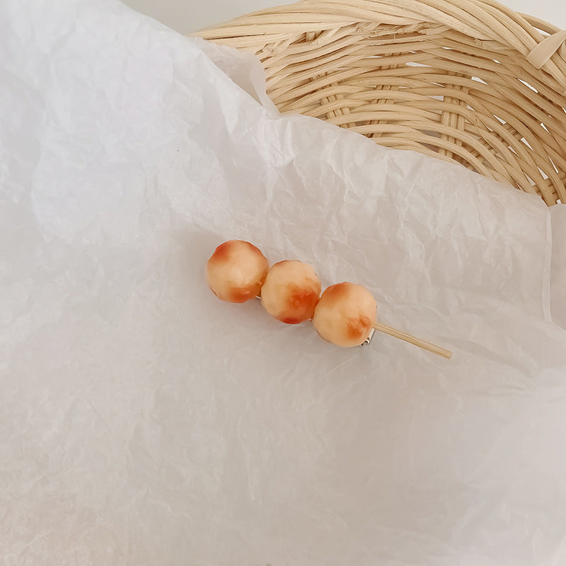 Wholesale Fake Food Plastic Hair Clips