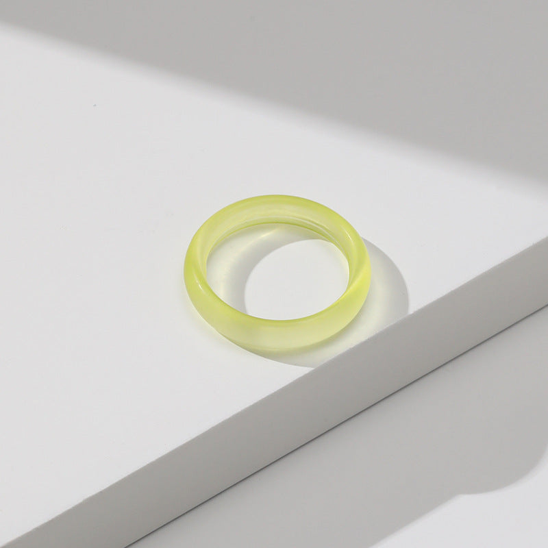 Anillo de acrílico del tesoro zhendiano al por mayor