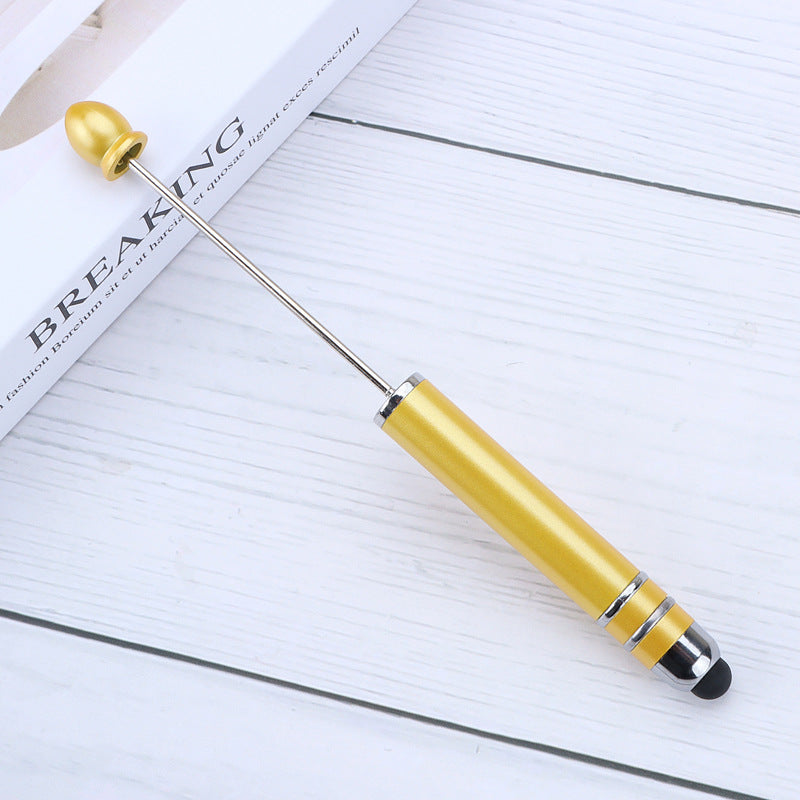 Wholesale Beadable Pnes Colorful Gradient Stylus Pen DIY Plastic Pen