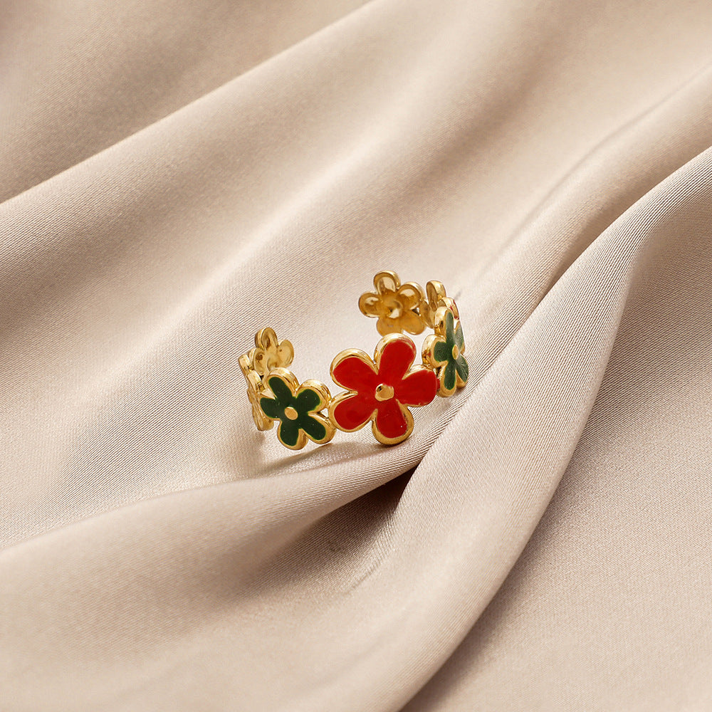 Wholesale Stainless Steel Flower Drip Rings