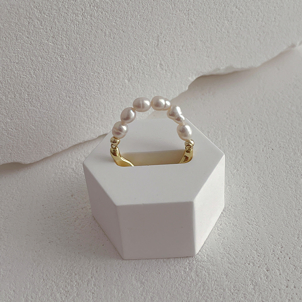 Wholesale Baroque Freshwater Pearl Rings