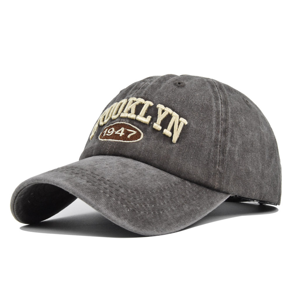 Wholesale BROOKLYN Embroidered Cotton Hat