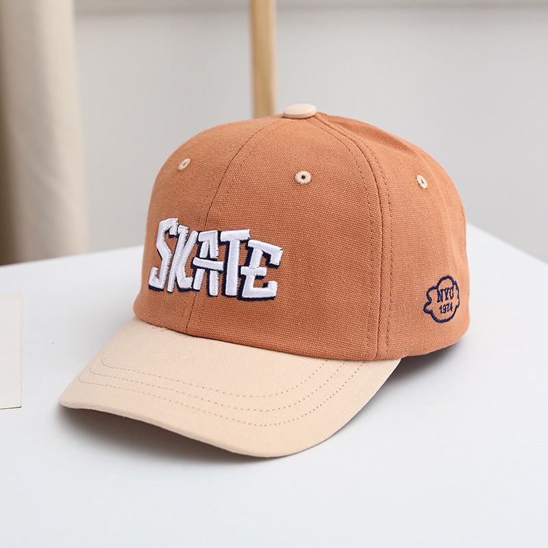 Wholesale Cotton Sunscreen Embroidered Children's Baseball Cap