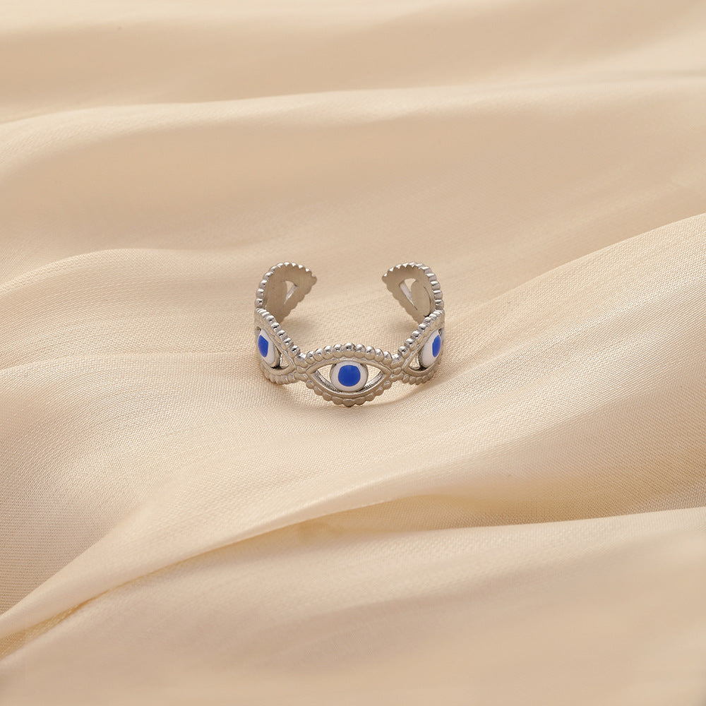 Wholesale Stainless Steel Drip Eye Rings