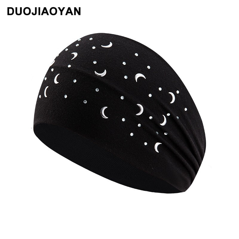 Diadema elástica de tela de diadema de taladro caliente al por mayor