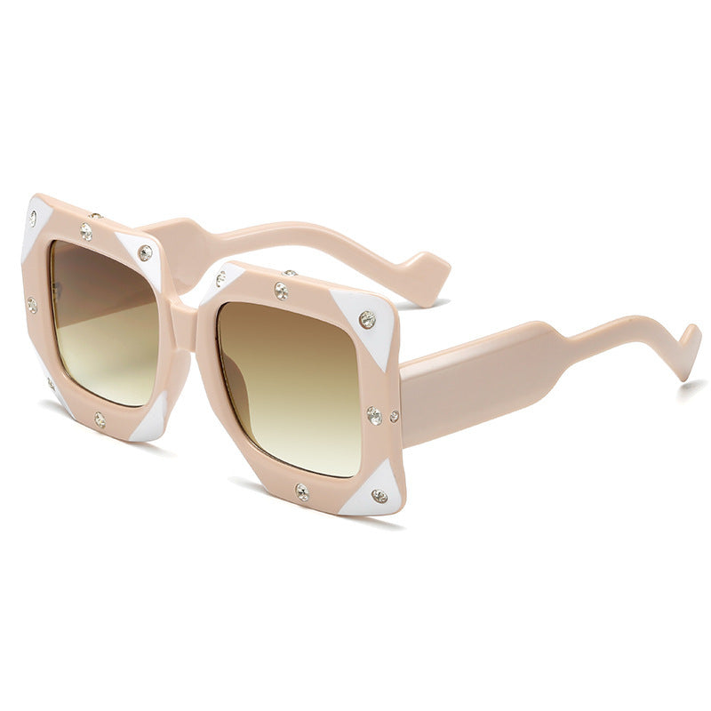 Wholesale Full Frame Contrast PC Sunglasses