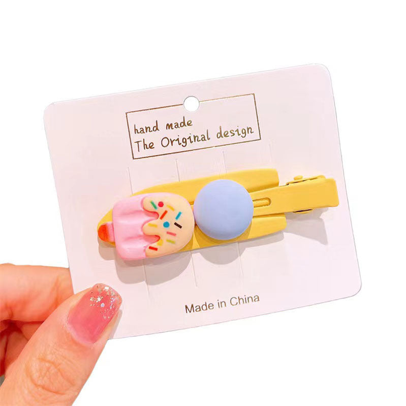 Wholesale Metal Ice Cream Cake Hairpins