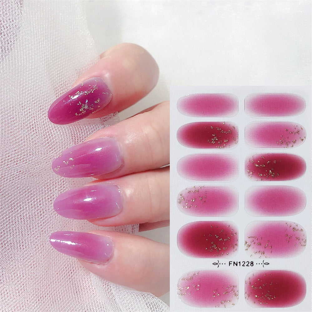 Wholesale Plastic Removable Nail Stickers