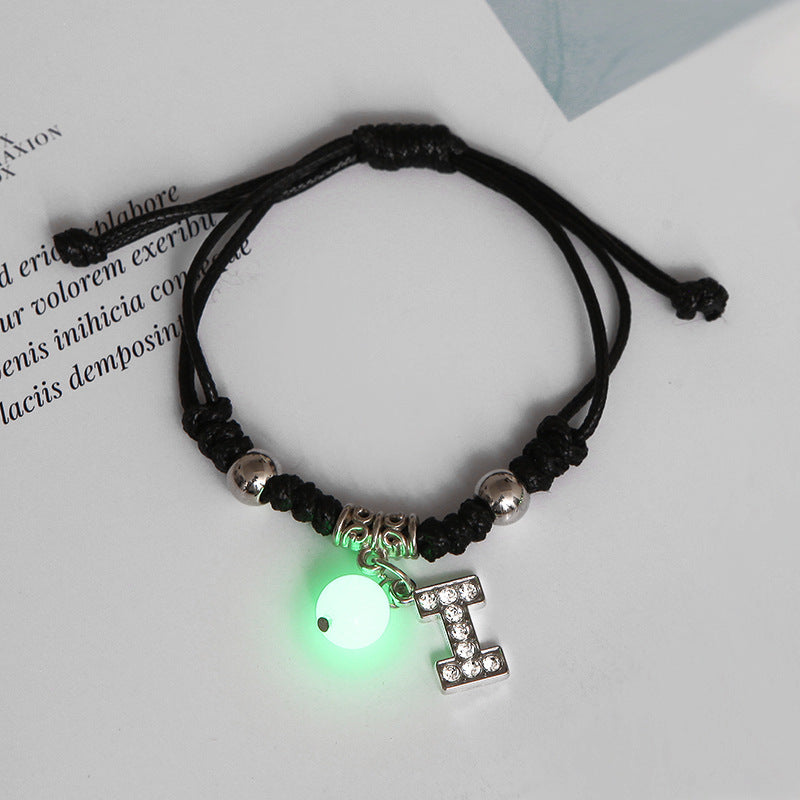 Pulsera Luminosa De Alfabeto Inglés De Aleación al por mayor