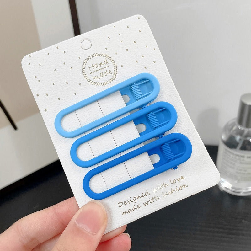 Pinzas Para El Cabello De Metal Lateral De Color Caramelo al por mayor