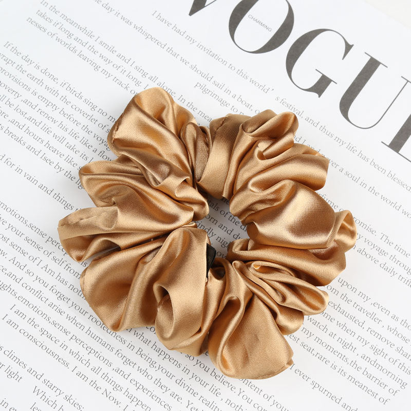 Gomas Para El Cabello Con Volantes De Terciopelo Grande Vintage al por mayor