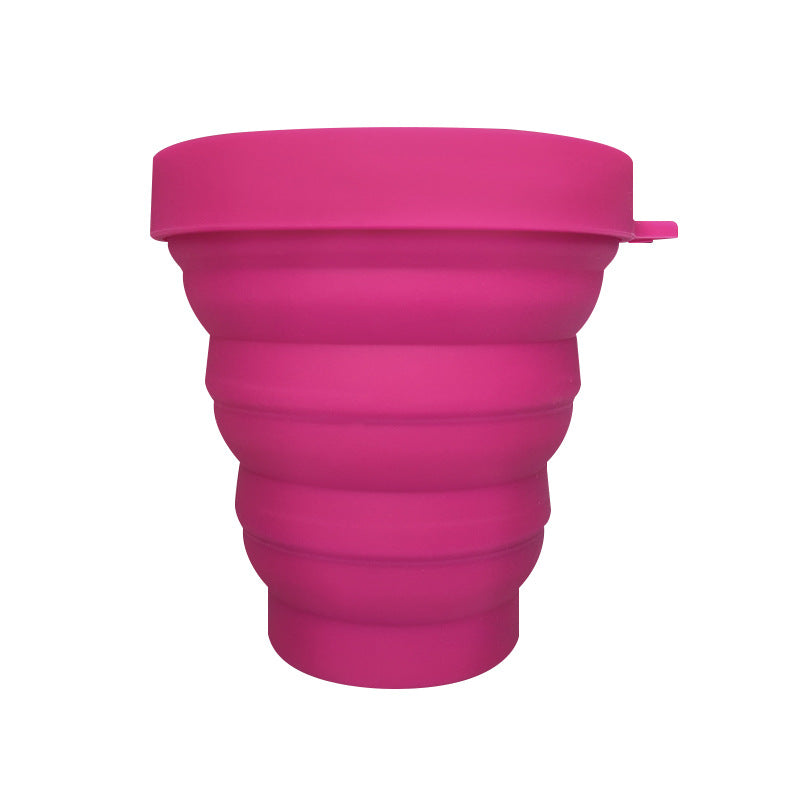 Wholesale Silicone 150ML Silicone Portable Stretchable Water Cup