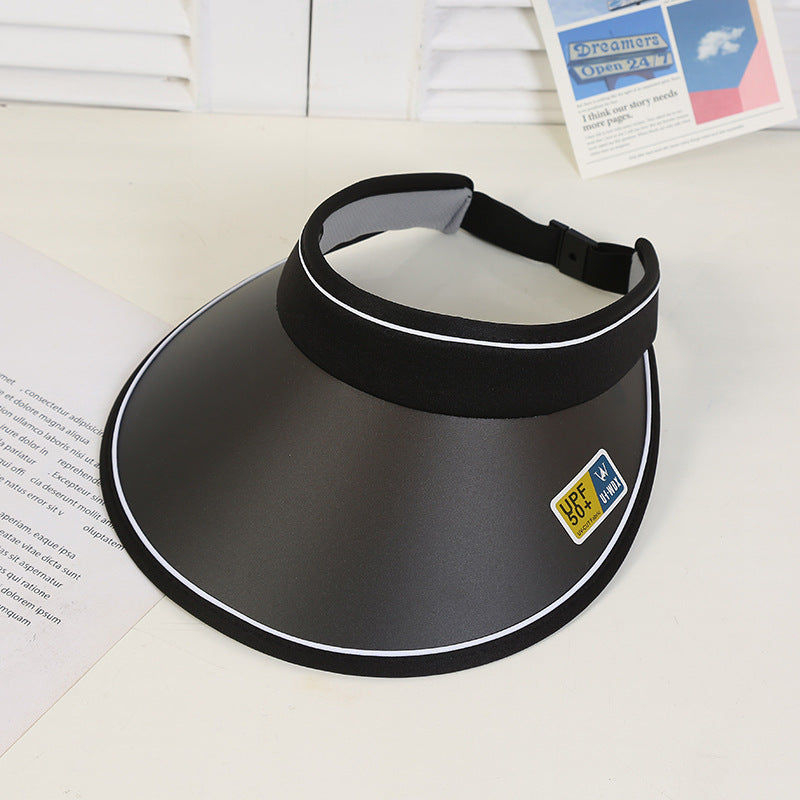 Wholesale Plastic Big Brim Sunshade Empty Hat