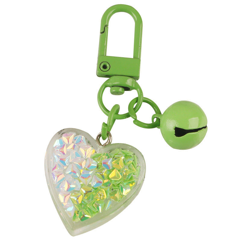 Wholesale Acrylic Love Bell Keychain