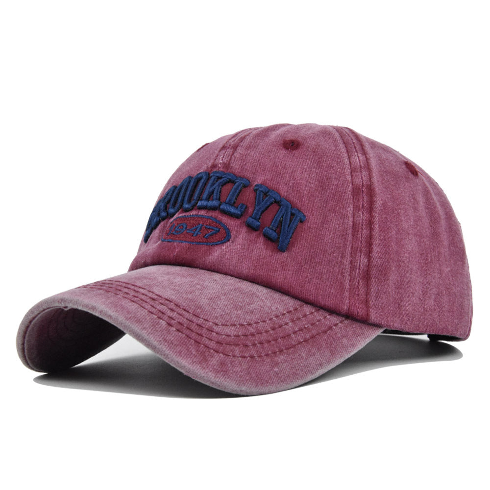 Wholesale BROOKLYN Embroidered Cotton Hat
