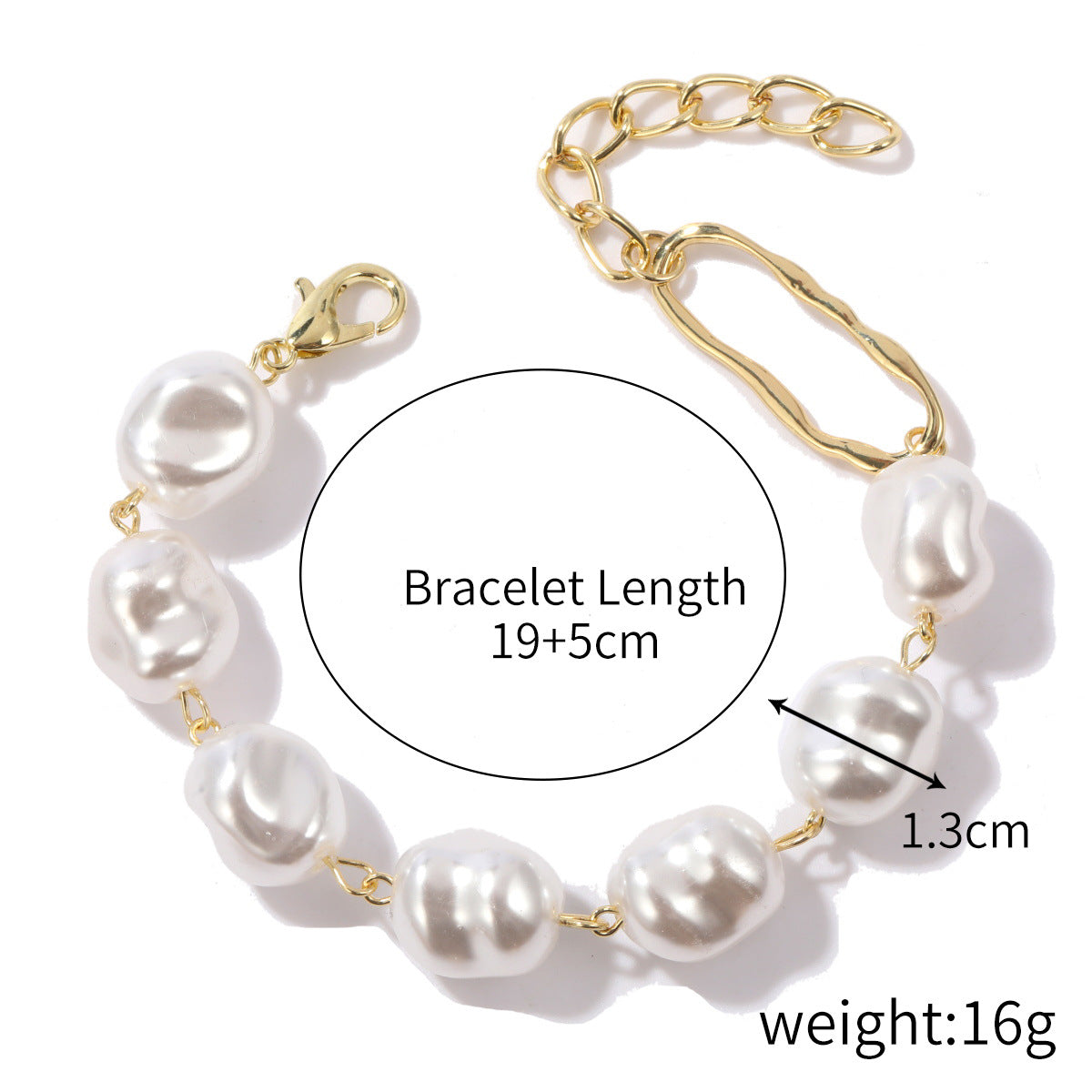 Wholesale Bohemian Pearl Alloy Bracelet