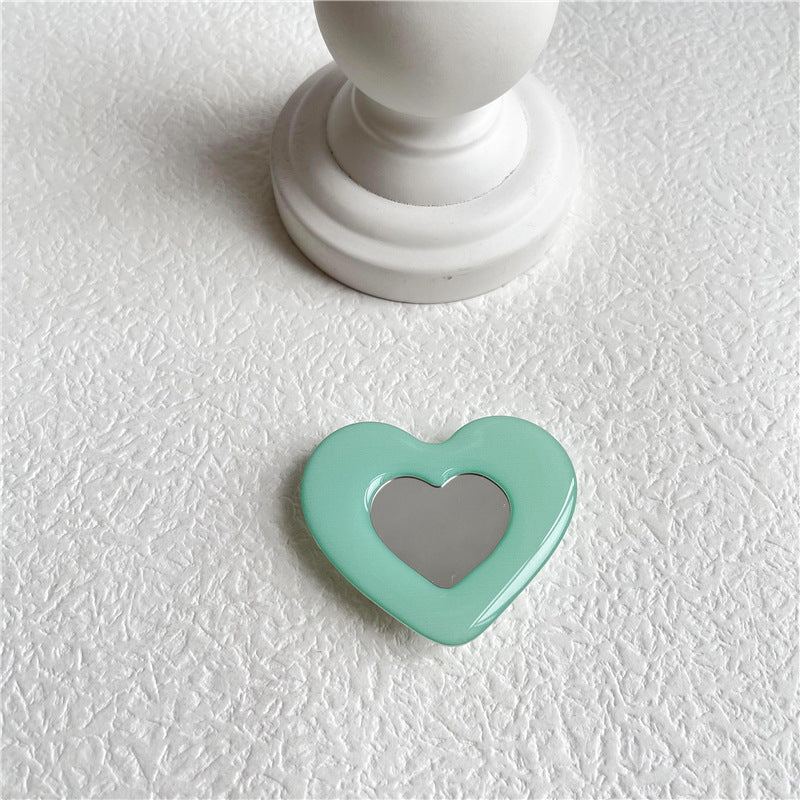 Venta al por mayor Flower Mirror Acrílico Airbag Soporte para teléfono móvil