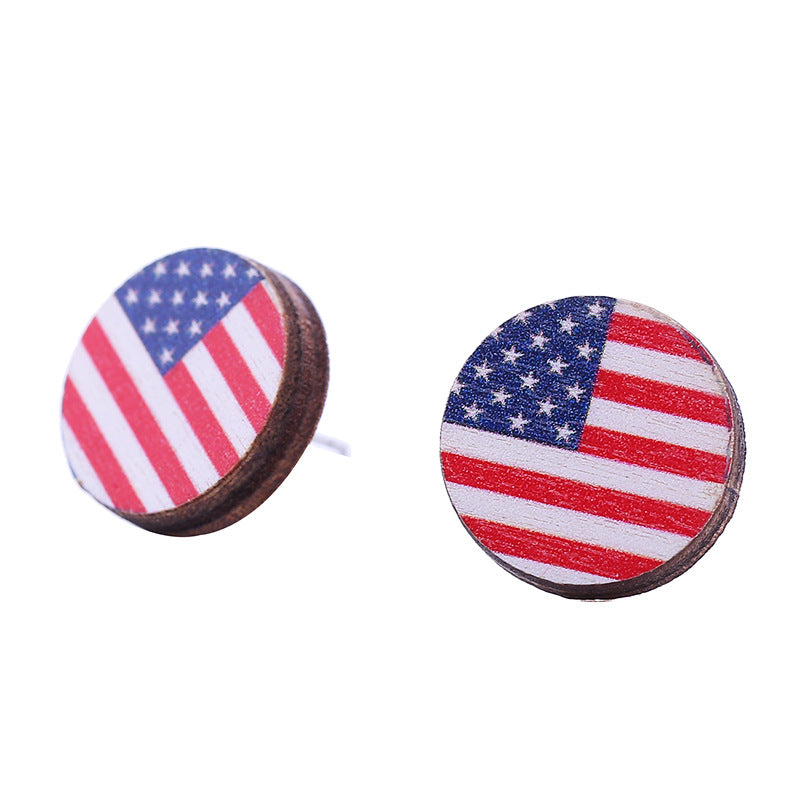 Estudios de oído de madera del Día de la Independencia Americana al por mayor