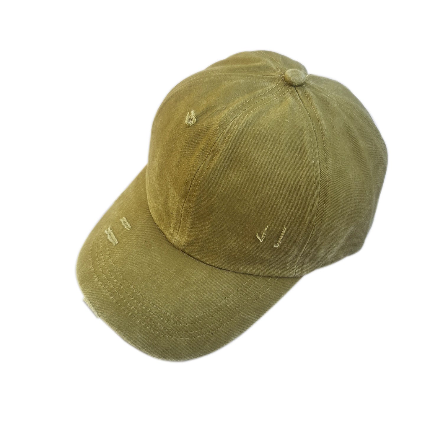 Gorra de béisbol elástica de algodón cruzado de algodón al por mayor