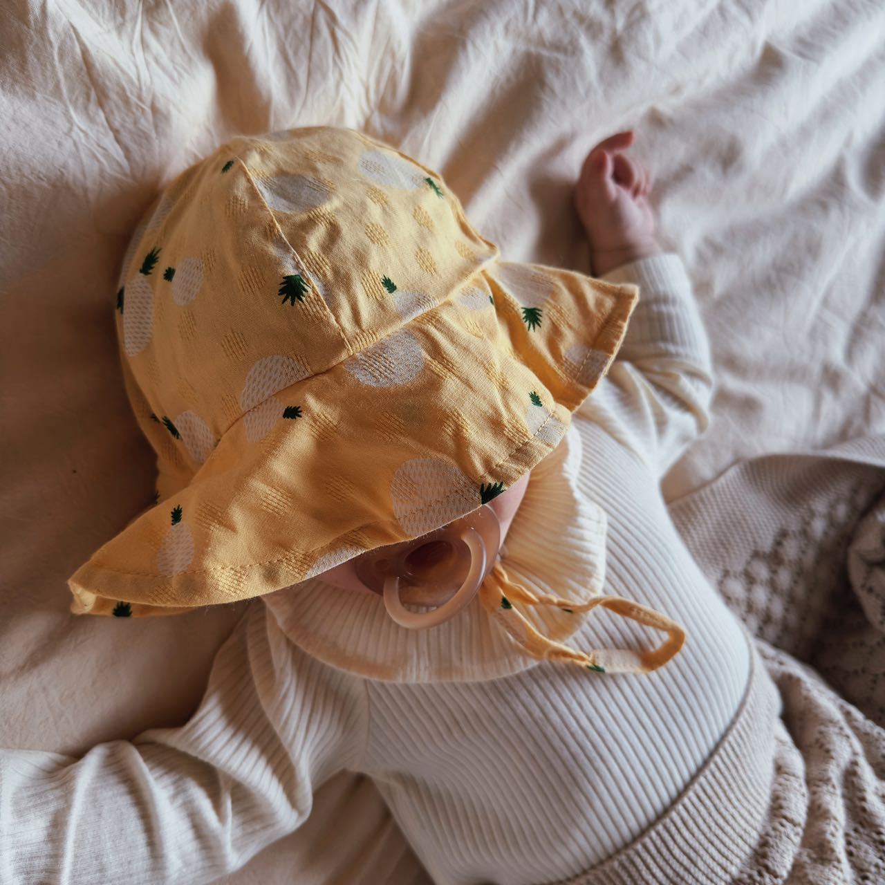 Wholesale Kids Sun Visor Printed Wool Bucket Hat