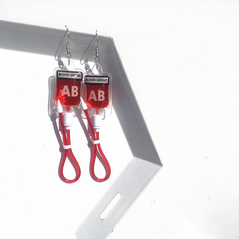 Wholesale Simulation Plasma Resin Earrings