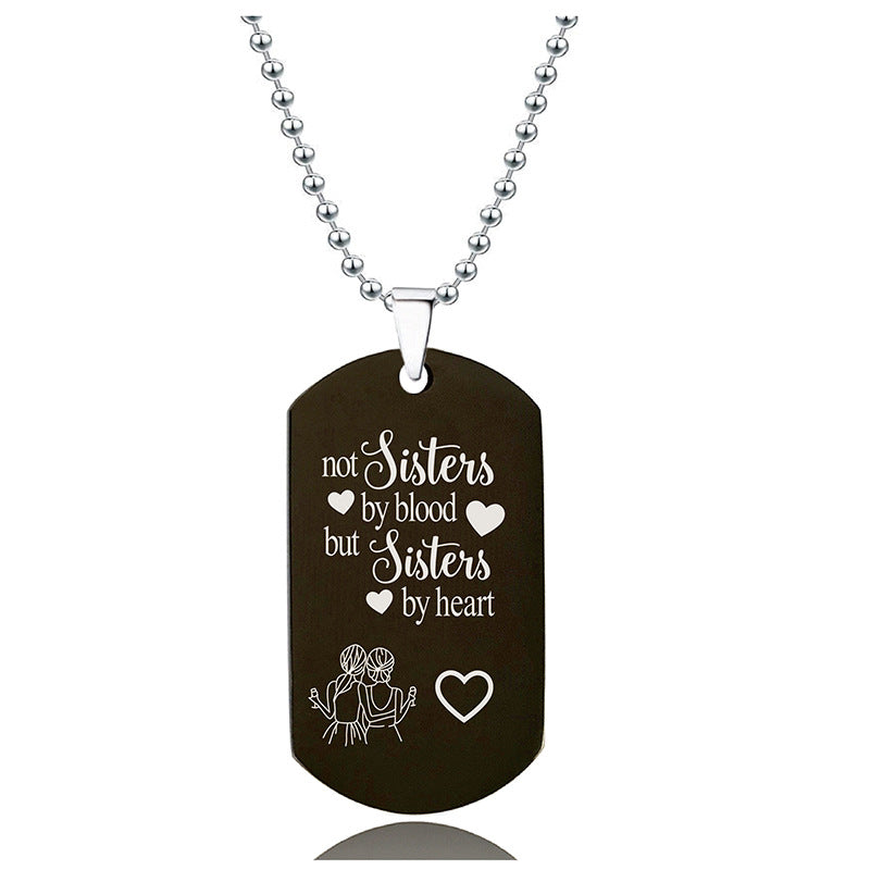 Wholesale Stainless Steel Holiday Gift Titanium Steel Necklace