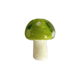 Wholesale 500PCS Colorful Glass Mushroom Beads 10mm*13mm